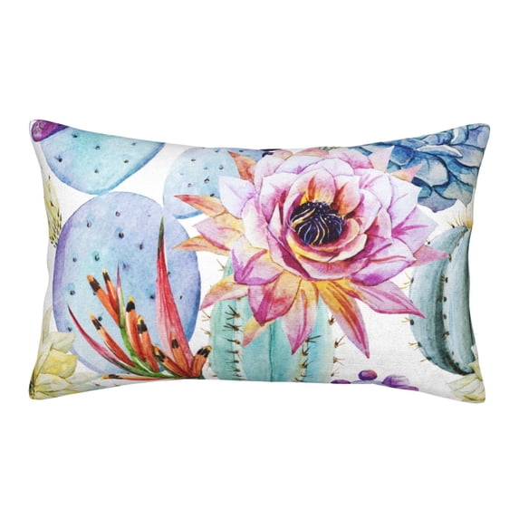 Balery Cactus Bedding Queen Pillow Cases - Envelope Closure - Soft Brushed Microfiber Fabric - Shrinkage and Fade Resistant Pillow Cases-20"x30"