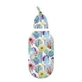 Balery Cactus Printed Baby Swaddle Receiving Blankets with Matching