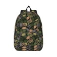 thumbnail image 1 of Balery Camouflage Skulls Vintage Canvas Backpack for Men and Women - Large Capacity, Durable Travel Laptop Bag for School, Work, Hiking, and Outdoor Activities, 1 of 7