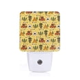 thumbnail image 1 of Balery Car Tent Trees Pattern LED Night Light with Automatic Sensor Plug in Night Light with Dusk-to-Dawn Light Sensor LED Nightlight 0.5W-EU, 1 of 7