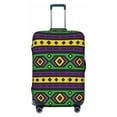 thumbnail image 1 of Balery Carnival Mardi Gras Luggage Cover Protector, Scratch And Dirt Resistant, Fits 18-32 Inch Luggage - Small, 1 of 9