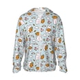 thumbnail image 1 of Balery Carrot Rabbit Men's Women's UPF 50+ Sun Protection Lightweight Hoodie Performance Long Sleeve Shirt for Fishing Running-Large, 1 of 9