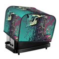 thumbnail image 1 of Balery Cartoon Art Skull Pattern Oven Cover Kitchen Bread Machine Protector, 4 Slice Toaster Cover for Home, Anti Dust Fingerprint Coaster Cover, 1 of 7