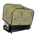 thumbnail image 1 of Balery Cartoon Corn and Wheat Pattern Oven Cover Kitchen Bread Machine Protector, 4 Slice Toaster Cover for Home, Anti Dust Fingerprint Coaster Cover, 1 of 7