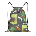 thumbnail image 1 of Balery Cartoon Dinosaurs Pattern Drawstring Backpack Bag Sport Gym Sackpack Cinch Bags Pattern Drawstring Backpack Bag Sport Gym Sackpack Cinch Bags -Medium, 1 of 6