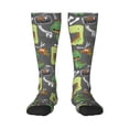 thumbnail image 1 of Balery Cartoon Dinosaurs Printed Novelty Socks Men's Women's Crew Socks Sports Socks Knee High Socks Cotton Socks Quirky and Cool Socks, 1 of 9