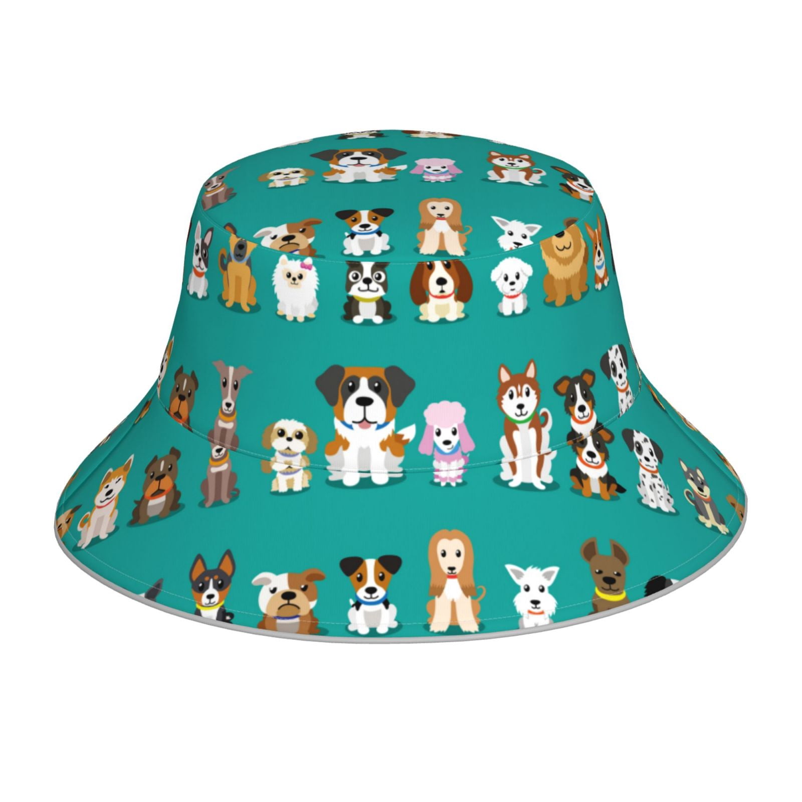 Reversible Money Print Bucket Hat - 2-in-1 Sun Hat For Men & Women, Packable For Beach & Fishing