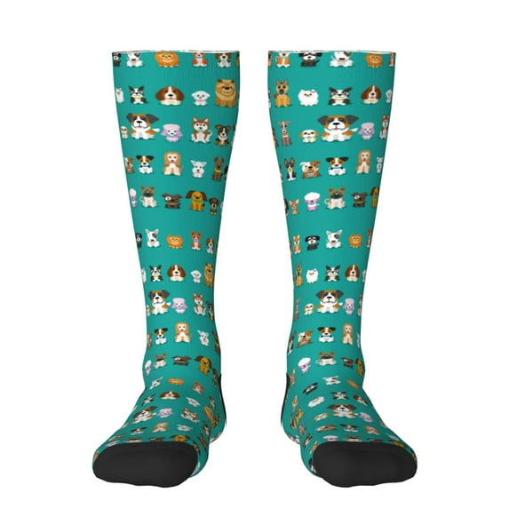 Balery Cartoon Dogs Fun Novelty Socks Men'S Women'S Crew Socks Funny Crazy Novelty Socks Quirky And Cool Socks