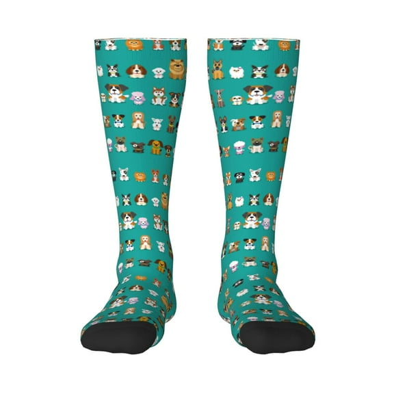 Balery Cartoon Dogs Fun Novelty Socks Men'S Women'S Crew Socks Funny Crazy Novelty Socks Quirky And Cool Socks