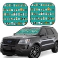 thumbnail image 1 of Balery Cartoon Dogs Sun Shield 2 Pack For Car Front Windows Foldable Sun Visor Protector Blocks Max Uv Rays And Keeps Your Vehicle Cool For Most Sedans Suv Truck, 1 of 7