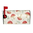 thumbnail image 1 of Balery Cartoon Flat Mushrooms Mailbox Cover - Standard Size-21x18 in, 1 of 9