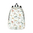 thumbnail image 1 of Balery Cartoon House Vintage Canvas Backpack for Men and Women - Large Capacity, Durable Travel Laptop Bag for School, Work, Hiking, and Outdoor Activities, 1 of 7