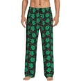 thumbnail image 1 of Balery Cartoon Kawaii Frogs print Men's Pajama Pants,Ultra Lightweight Pjs,Lounge Pant-Large, 1 of 9