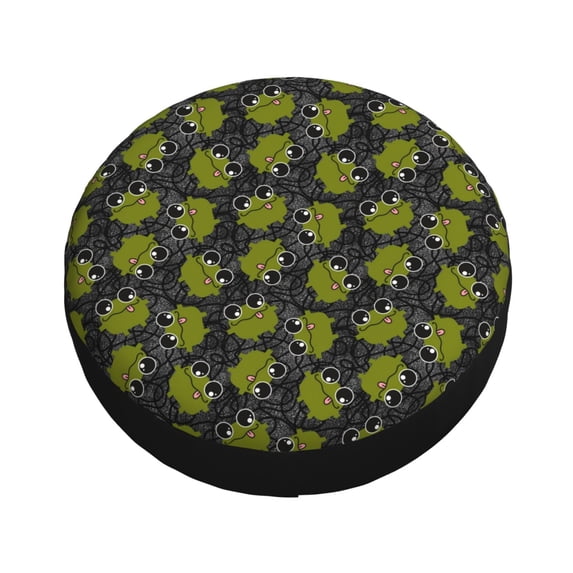 Balery Cartoon Kawaii Frogs1 Tire Covers - Tough Tire Wheel Protector for Truck, SUV, Trailer, Camper, RV -14 inch