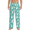 thumbnail image 1 of Balery Cartoon Llamas print Men's Pajama Pants,Ultra Lightweight Pjs,Lounge Pant-X-Large, 1 of 9