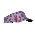 thumbnail image 1 of Balery Cartoon Lobsters 2 Sport Wear Athletic Visor Sun Sports Visor Hat Visor Adjustable Cap for Women and Men (One Size), 1 of 7