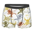 thumbnail image 1 of Balery Cartoon Monkey Men's Boxer Briefs, Soft and Breathable Cotton Underwear with nylon Waistband-Medium, 1 of 9
