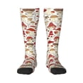 thumbnail image 1 of Balery Cartoon Mushrooms Fun Novelty Socks Men'S Women'S Crew Socks Funny Crazy Novelty Socks Quirky And Cool Socks, 1 of 9