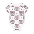 thumbnail image 1 of Balery Cartoon Poodle Dog Pattern Baby Climbing Clothes Infant Bodysuit Cute Infant Bodysuit Baby Romper-18 Months, 1 of 1