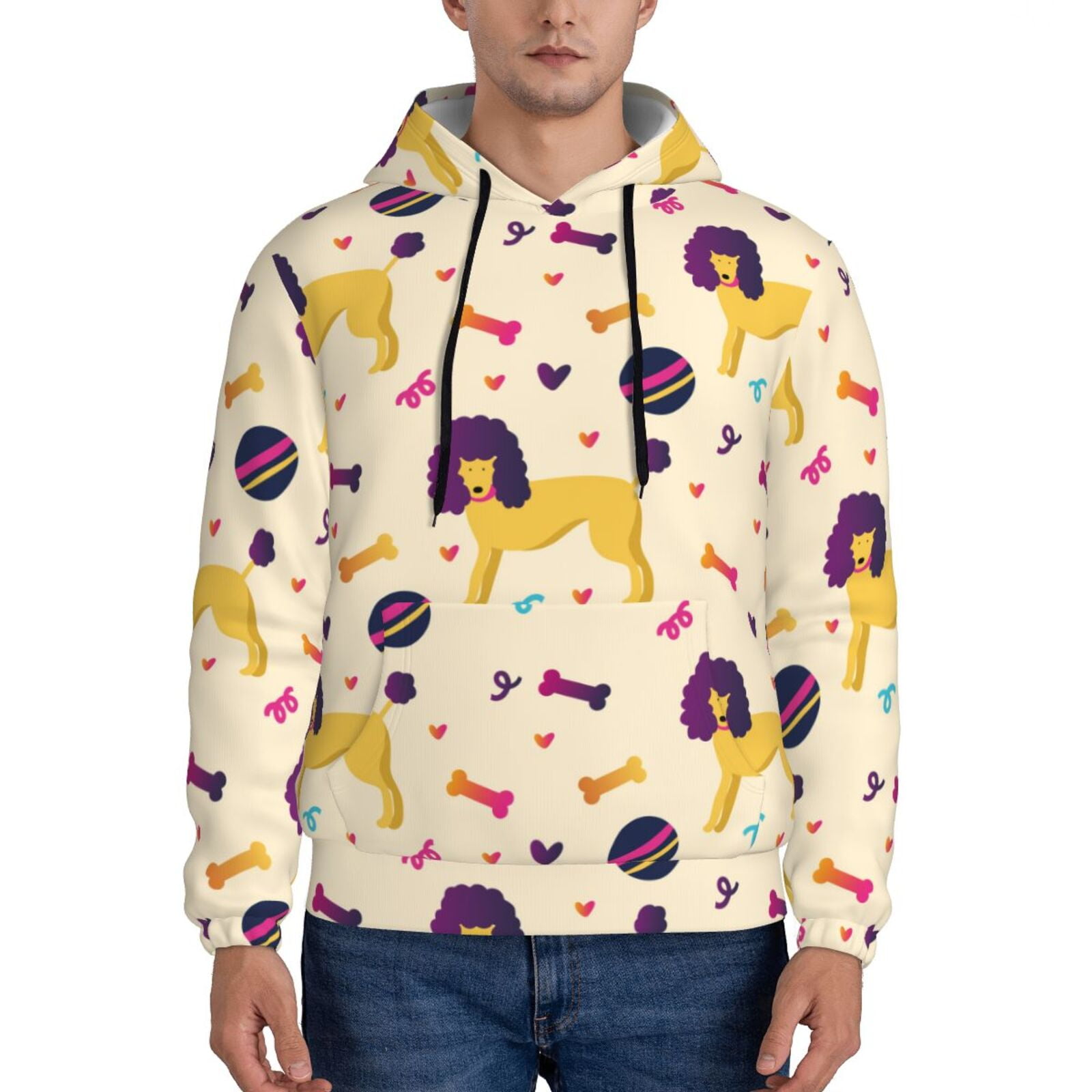 Poodle Vacuum Blueprint Hoodie main image 1