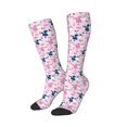 Balery Cartoon Poodle Dog Printed Novelty Socks Men's Women's Crew