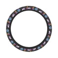 thumbnail image 1 of Balery Cat Icecream print Steering Wheel Covers Elastic Skidproof Steering Wheel Protective Cover Case for Men Women Universal 15 Inches Cars Accessories, 1 of 8