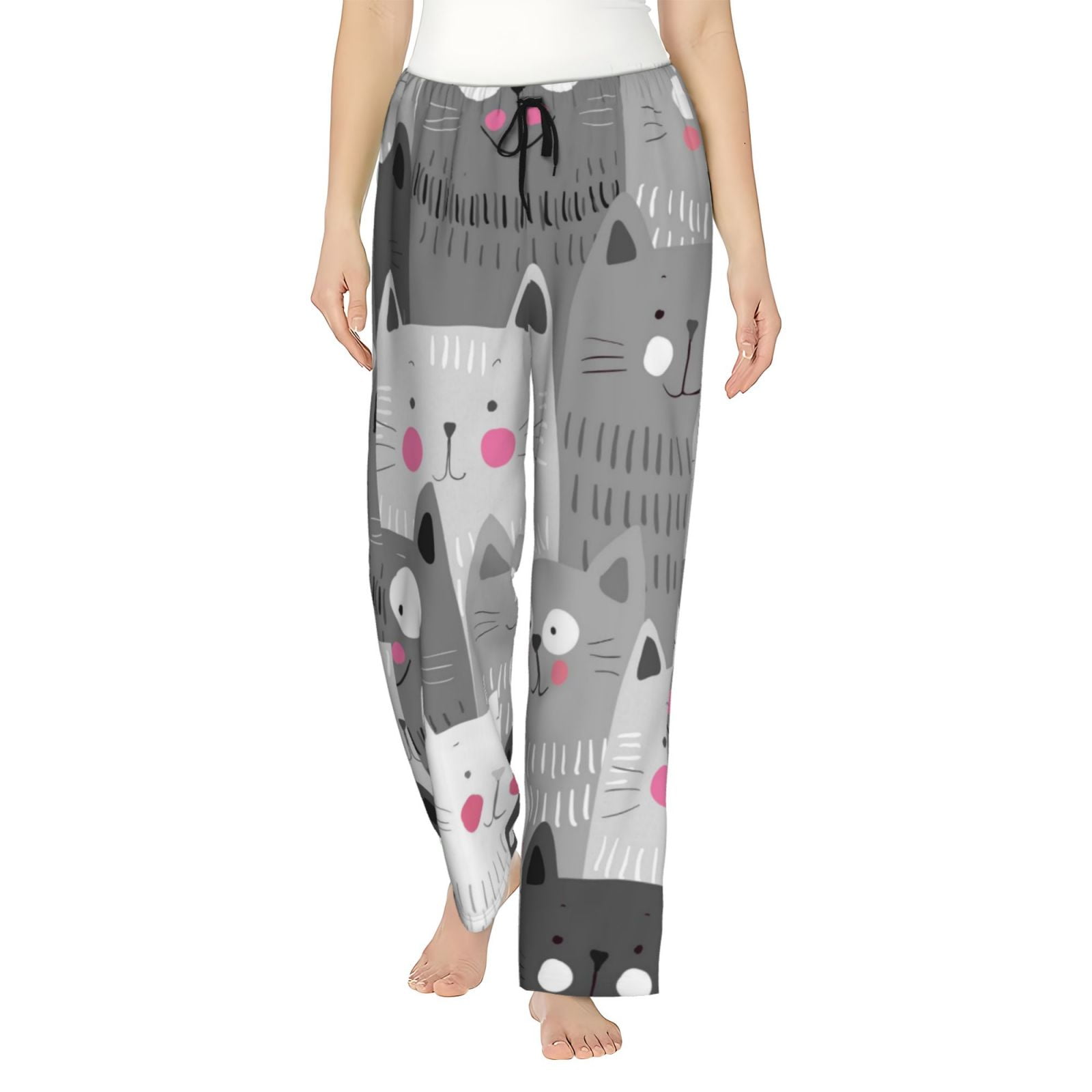 Balery Cats Group print Women's Pajama Pants,Lazy One Pajama Pants ...