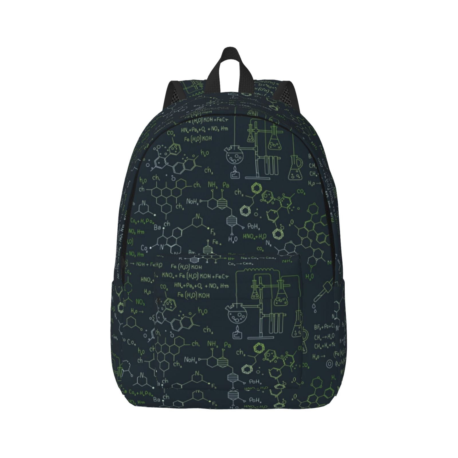 Balery Chemistry Formulas 2 Vintage Canvas Backpack for Men and Women
