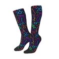 thumbnail image 1 of Balery Chemistry Science Printed Novelty Socks Men's Women's Crew Socks Sports Socks Knee High Socks Cotton Socks Quirky and Cool Socks, 1 of 9