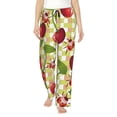 thumbnail image 1 of Balery Cherries and Ladybirds print Women's Pajama Pants,Ultra Lightweight Pjs,Lounge Pant-X-Large, 1 of 9
