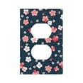 thumbnail image 1 of Balery Cherry Blossoms for Duplex Wall Plates Kit, Electrical Outlet Covers, Standard Size 1-Gang 5.0" x3.0", Electric Receptacle Plug Covers-Style S, 1 of 6
