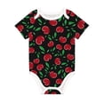 thumbnail image 1 of Balery Cherry Pattern Baby Climbing Clothes Infant Bodysuit Cute Infant Bodysuit Baby Romper-2 Years, 1 of 7