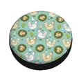 thumbnail image 1 of Balery Chicken Laying Eggs Tire Covers - Tough Tire Wheel Protector for Truck, SUV, Trailer, Camper, RV -15 inch, 1 of 8