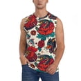 thumbnail image 1 of Balery Chicken Men's Sleeveless Muscle Shirts Workout Tank Top, Moisture Wicking, Odor Protection-, 1 of 8