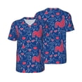 thumbnail image 1 of Balery Chicken and Rooster Baseball Jersey for Men Casual Button Down Shirts Short Sleeve Active Team Sports Uniform-3X-Large, 1 of 9
