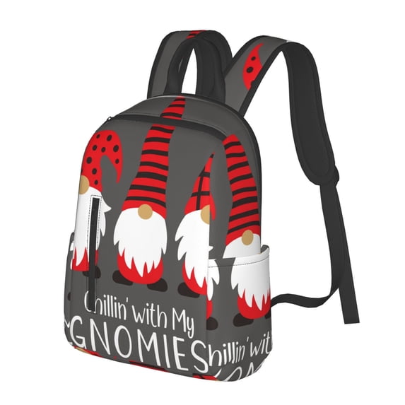 Balery Chillin with My Gonme Lightweight Backpack for Men and Women - Durable and Water-Resistant, Ideal for School, Work, Travel, and Everyday Use
