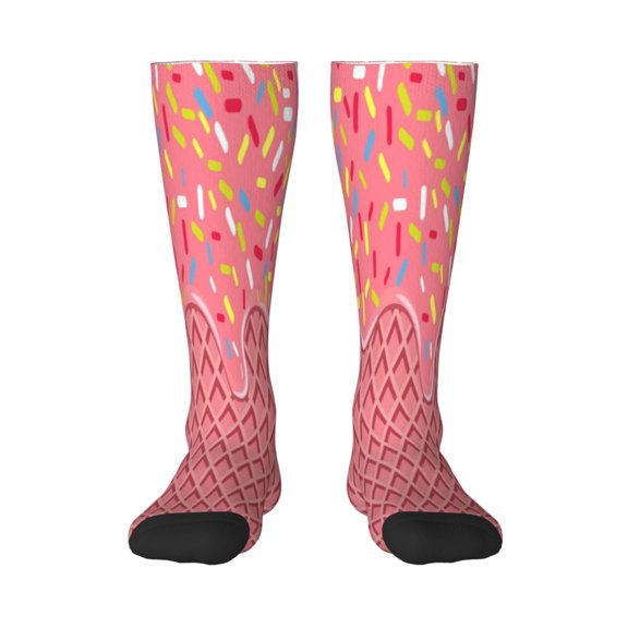Balery Chocolate With Flowing Cream Fun Novelty Socks Men'S Women'S Crew Socks Funny Crazy Novelty Socks Quirky And Cool Socks