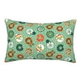 thumbnail image 1 of Balery Christmas Donuts Bedding Queen Pillow Cases - Envelope Closure - Soft Brushed Microfiber Fabric - Shrinkage and Fade Resistant Pillow Cases-16"x24", 1 of 9