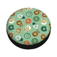 thumbnail image 1 of Balery Christmas Donuts Tire Covers - Tough Tire Wheel Protector for Truck, SUV, Trailer, Camper, RV -14 inch, 1 of 8