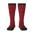 thumbnail image 1 of Balery Christmas Red Snowflakes Fun Novelty Socks Men'S Women'S Crew Socks Funny Crazy Novelty Socks Quirky And Cool Socks, 1 of 9