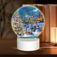 thumbnail image 1 of Balery Christmas Tree Pattern Acrylic Night Light Gift with 3 Color ModesTouch-Sensitive LED Lamp Perfect Gift for Mother's Day, Birthday, or Christmas, 1 of 9