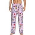 thumbnail image 1 of Balery Christmas Unicorns print Men's Pajama Pants,Ultra Lightweight Pjs,Lounge Pant-Large, 1 of 9
