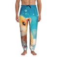Balery Cloud Cute Hamster Pattern Joggers for Men Athletic Workout