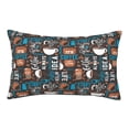 thumbnail image 1 of Balery Coffee Lover Print Bedding Queen Pillow Cases - Envelope Closure - Soft Brushed Microfiber Fabric - Shrinkage and Fade Resistant Pillow Cases-16"x24", 1 of 6