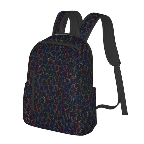 Balery Colorful Balloons Lightweight Backpack for Men and Women - Durable and Water-Resistant, Ideal for School, Work, Travel, and Everyday Use