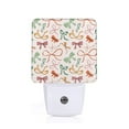 thumbnail image 1 of Balery Colorful Bow Knots Pattern LED Night Light with Automatic Sensor Plug in Night Light with Dusk-to-Dawn Light Sensor LED Nightlight 0.5W-EU, 1 of 7