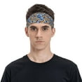 thumbnail image 1 of Balery Colorful Butterfly1 Sports Headbands for Men,Moisture Wicking Workout Headband, Sweatband Headbands for Running,Cycling,Football, 1 of 9