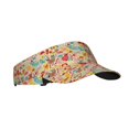 thumbnail image 1 of Balery Colorful Chicken Sport Wear Athletic Visor Sun Sports Visor Hat Visor Adjustable Cap for Women and Men (One Size), 1 of 7