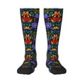 thumbnail image 1 of Balery Colorful Floral Fun Novelty Socks Men'S Women'S Crew Socks Funny Crazy Novelty Socks Quirky And Cool Socks, 1 of 9