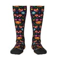 thumbnail image 1 of Balery Colorful Floral2 Fun Novelty Socks Men'S Women'S Crew Socks Funny Crazy Novelty Socks Quirky And Cool Socks, 1 of 9